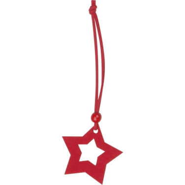 Logo trade promotional giveaway photo of: Star pendant set ESSEN