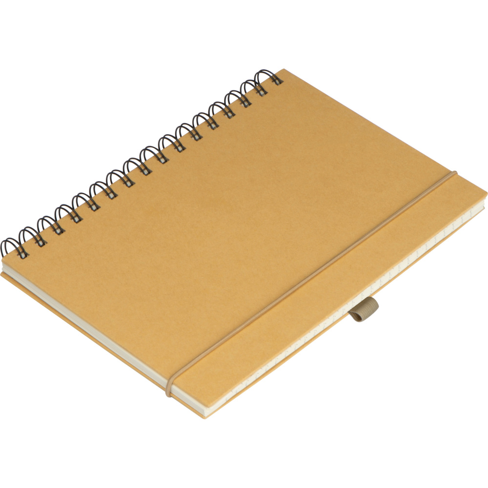 Logo trade advertising products picture of: Cardboard notebook SILKEBORG