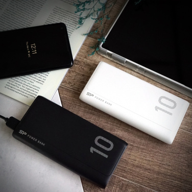 Logo trade promotional giveaway photo of: POWER BANK SILICON POWER GP15 10 000 MAH