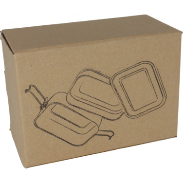 Logo trade promotional products image of: 2-level lunch box PORTO ALEGRE