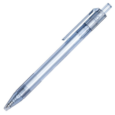 Logotrade promotional products photo of: Transparent ballpen GLASGOW