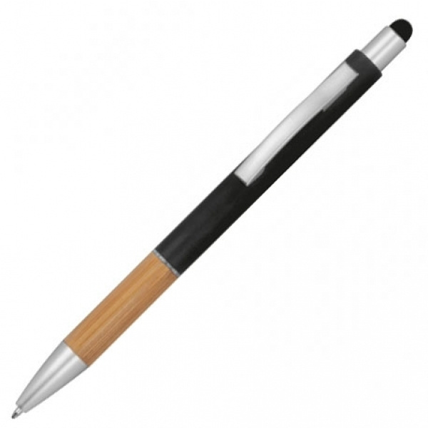 Logotrade promotional gift image of: Ballpoint with touch function TRIPOLI