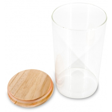 Logo trade business gift photo of: Borosilicate container ONTARIO 1000 ml