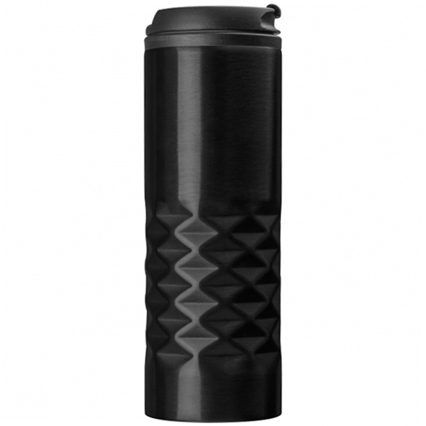 Logo trade promotional items picture of: Thermal stainless steel mug SANTANDER 500 ml