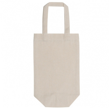 Logo trade promotional gift photo of: Cotton wine bag NICE