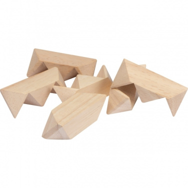 Logotrade promotional giveaway picture of: Wooden puzzle TOULOUSE