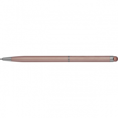 Logotrade promotional giveaway image of: Ball pen with touch function CATANIA