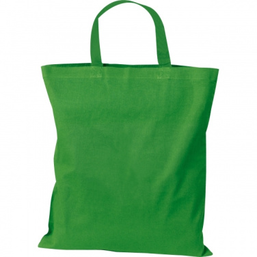 Logotrade promotional items photo of: Cotton bag with short handles BREGENZ