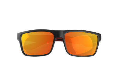 Logo trade promotional gifts image of: Sunglasses IRAVADI Schwarzwolf