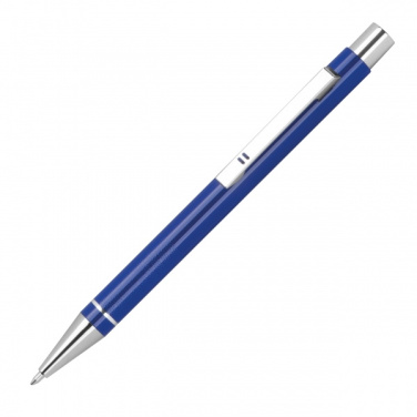 Logo trade promotional item photo of: Metal semi gel ballpoint Pen ALMEIRA