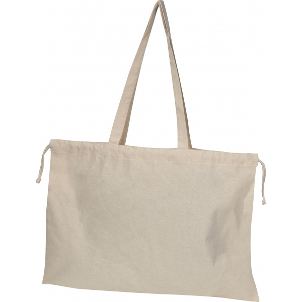 Logo trade promotional giveaways picture of: Organic cotton shopping bag IMOLA