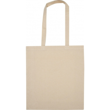 Logotrade promotional gift picture of: Organic cotton bag with bottom fold INNSBRUCK