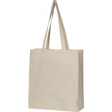 Logotrade advertising product image of: Organic cotton bag with bottom fold INNSBRUCK