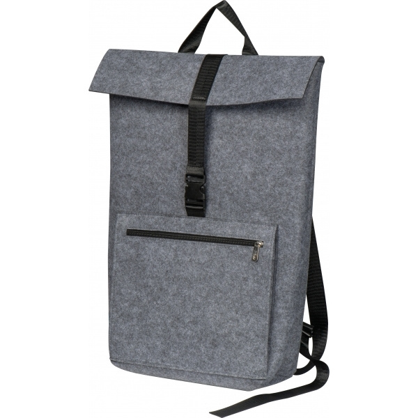 Logotrade promotional merchandise picture of: RPET Felt Backpack BIRMINGHAM