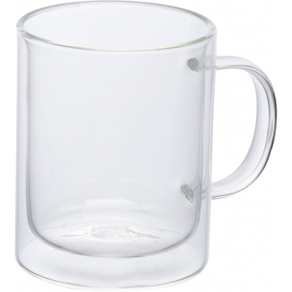 Logo trade promotional gifts image of: Double-walled cup CARACAS 350 ml