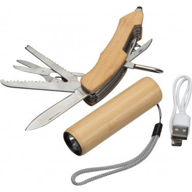 Logotrade advertising product image of: Set Torch and pocket knife OLDHAM