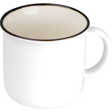 Logo trade promotional product photo of: Ceramic mug TRAPANI 350 ml