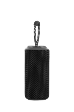 Logo trade corporate gift photo of: Waterproof bluetooth speaker HARDEOL Schwarzwolf