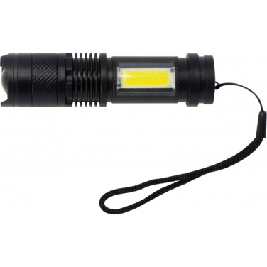 Logotrade promotional giveaway image of: Rechargeable flashlight AARHUS