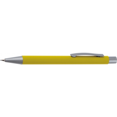 Logo trade promotional products picture of: Mechanical pencil soft touch ANCONA