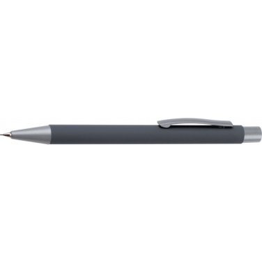 Logo trade advertising products image of: Mechanical pencil soft touch ANCONA