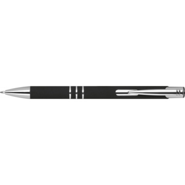 Logotrade promotional giveaway image of: Semi gel pen soft touch DUNMORE