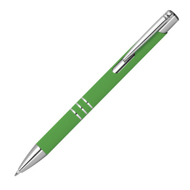 Logotrade promotional gift image of: Semi gel pen soft touch DUNMORE