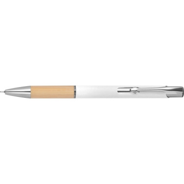 Logo trade promotional product photo of: Recycled ballpoint pen Naples