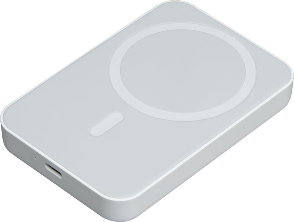 Logo trade promotional merchandise image of: Wireless power bank Wels