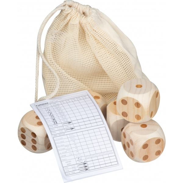 Logotrade promotional item picture of: XXL dice set Las Vegas