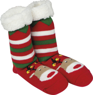 Logo trade corporate gifts picture of: Christmas socks Lund