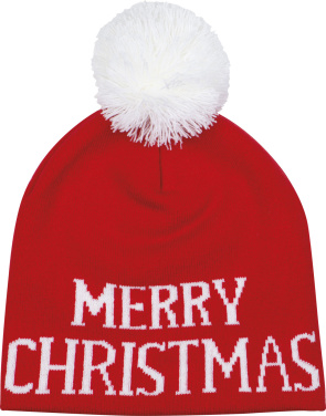 Logo trade promotional merchandise picture of: Christmas hat Whitehorse