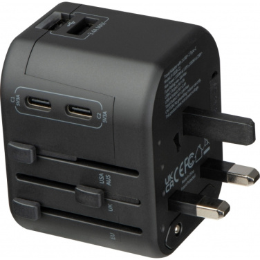 Logotrade promotional gift picture of: Travel Adapter Maracena