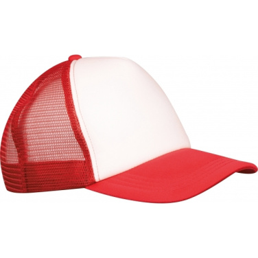 Logo trade promotional merchandise image of: Trucker cap Egmond