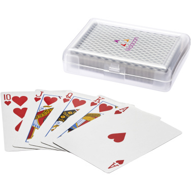 Logotrade promotional merchandise photo of: Reno playing cards set in case