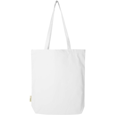 Logo trade corporate gifts picture of: Orissa 270 g/m² organic tote bag 10L