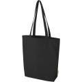 Orissa 270 g/m² organic tote bag 10L, Solid black