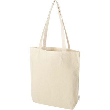 Logo trade promotional merchandise image of: Florida 270 g/m² GRS recycled tote bag 10L