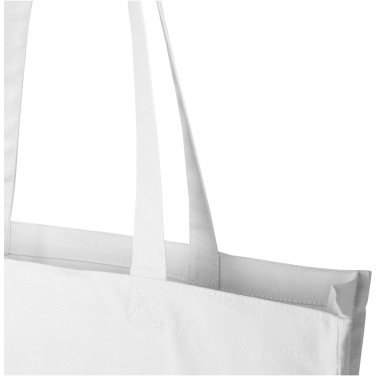 Logotrade promotional product picture of: Florida 270 g/m² GRS recycled gusset tote bag 14L