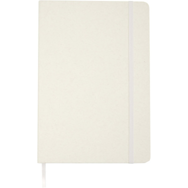 Logo trade promotional product photo of: Bass A5 recycled hard cover notebook with lined pages