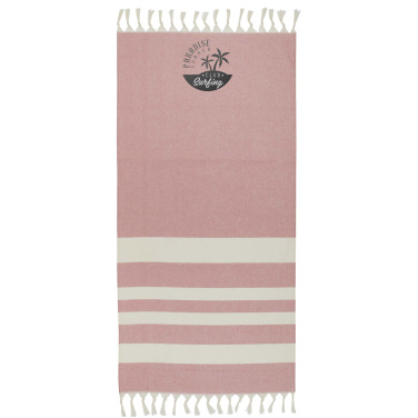 Logo trade promotional gifts image of: Anders hammam towel 147 x 75.5 cm