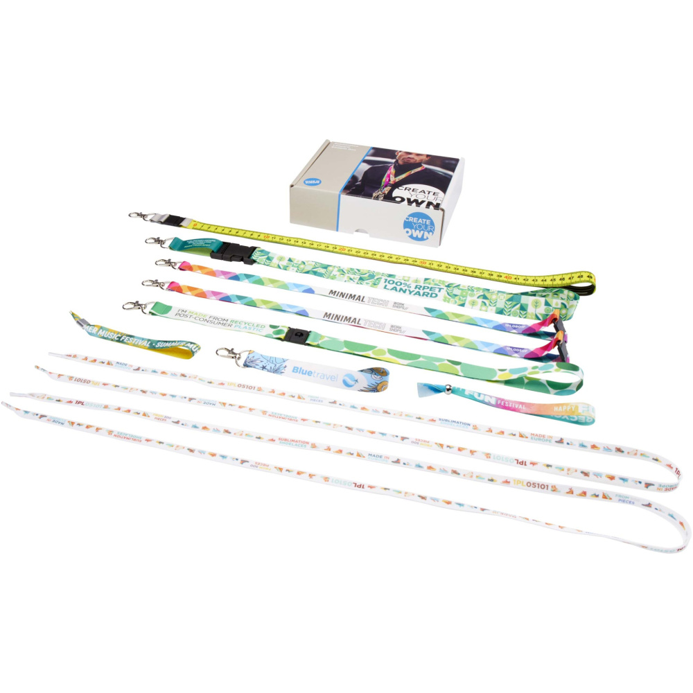 Logo trade promotional items picture of: Sublimation lanyards sample box