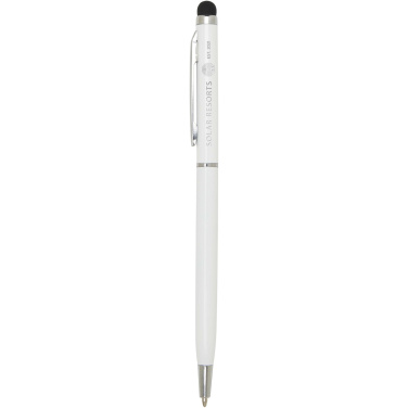 Logo trade business gift photo of: Ore aluminium ballpoint pen with stylus