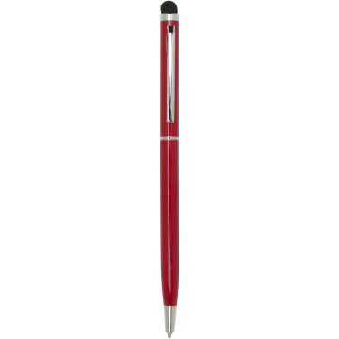 Logotrade promotional giveaway image of: Ore aluminium ballpoint pen with stylus