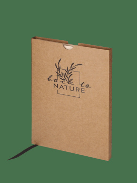 Logo trade promotional giveaway photo of: Recycled Tea Notebook 209734000