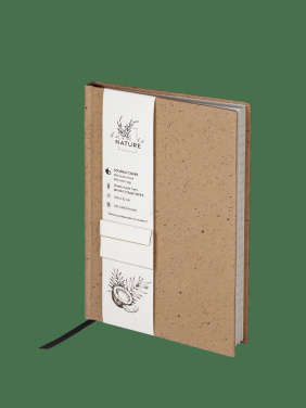 Logo trade promotional item photo of: Recycled Coconut Notebook 209734100