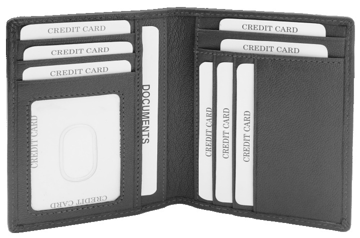 Logo trade advertising products image of: RFID document wallet 94505200