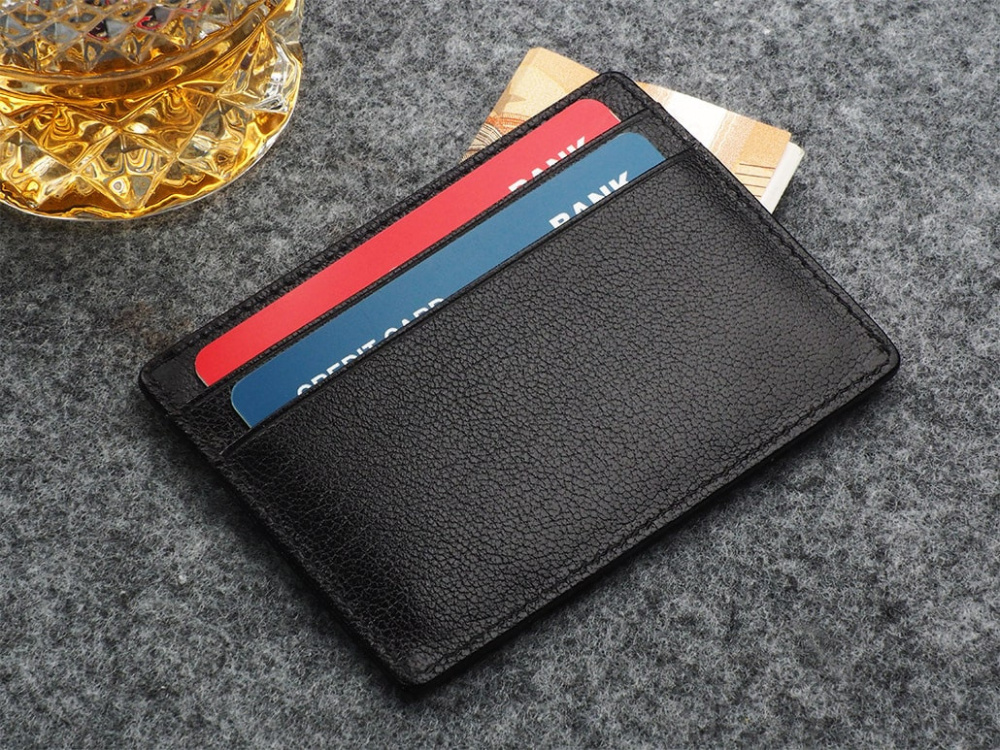 Logo trade promotional merchandise image of: RFID credit card case 190105200