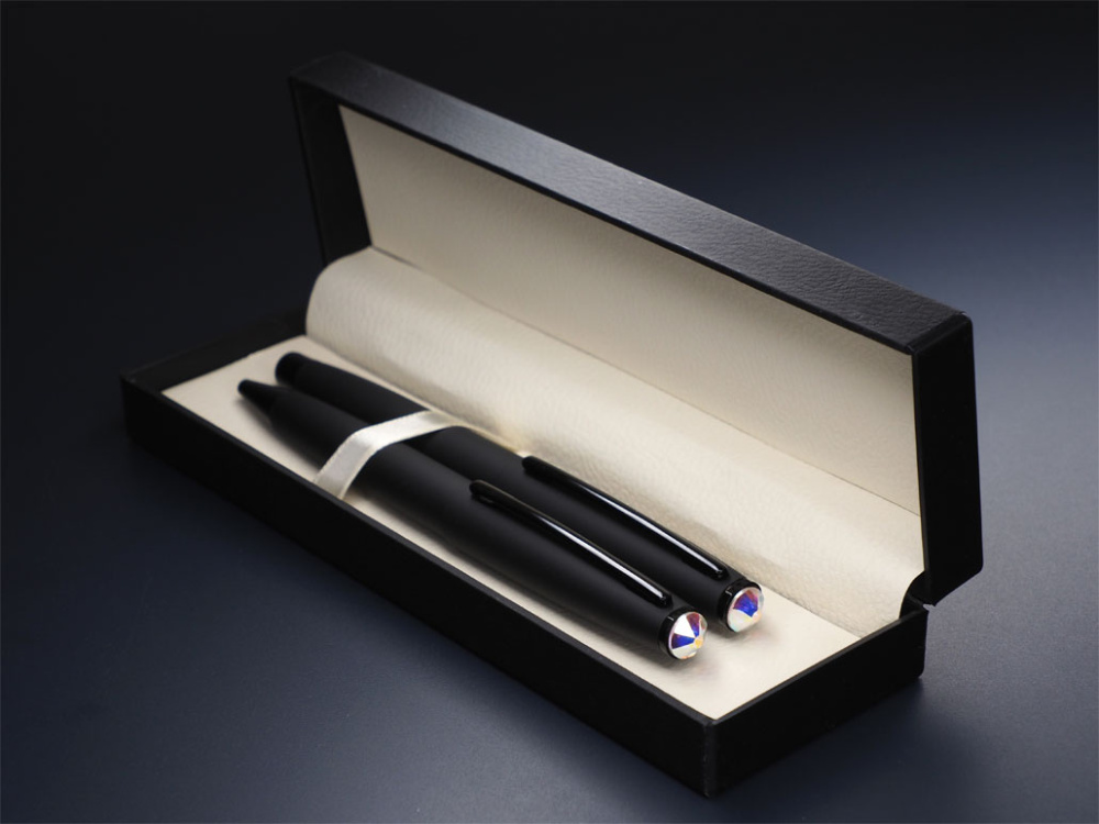 Logotrade promotional giveaways photo of: Swarovski Crystal Pen set 1236036