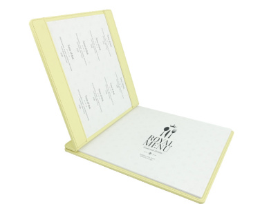 Logo trade business gift photo of: Menu cover 1083119